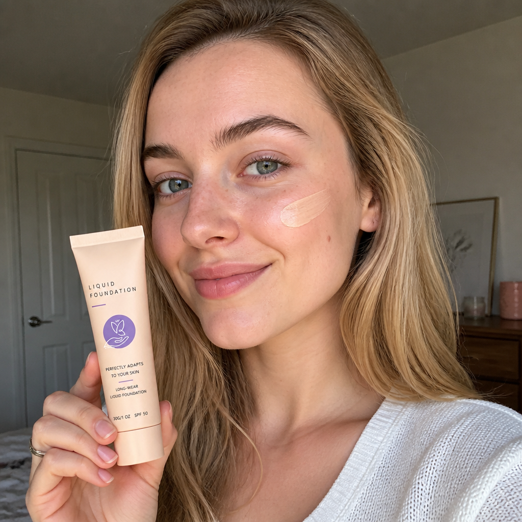 Flawless Coverage Foundation – Lightweight Natural Finish Makeup Base