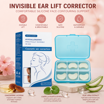 Invisible Ear Lift Corrector – Comfortable Silicone Face Contouring Support