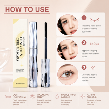Lengthening & Volumizing Mascara – Defined Lashes With Fuller-Looking Volume