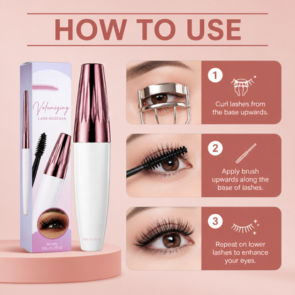 Volumizing Curl Mascara for Long-Lasting Lift & Definition