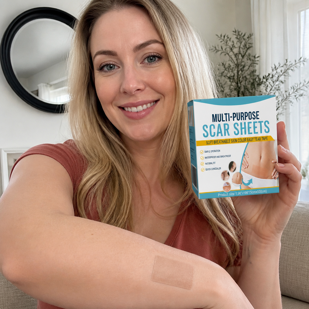 Invisible Skin Tone Cover Tape for Scars, Tattoos & Birthmarks