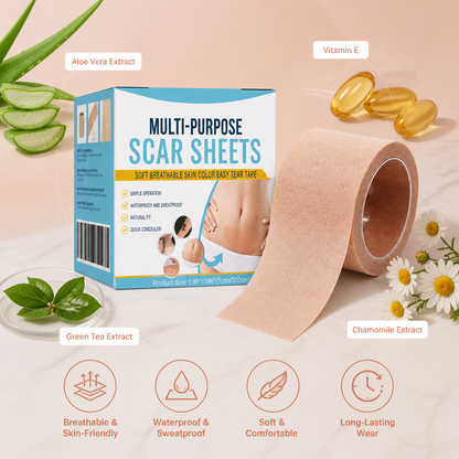 Invisible Skin Tone Cover Tape for Scars, Tattoos & Birthmarks