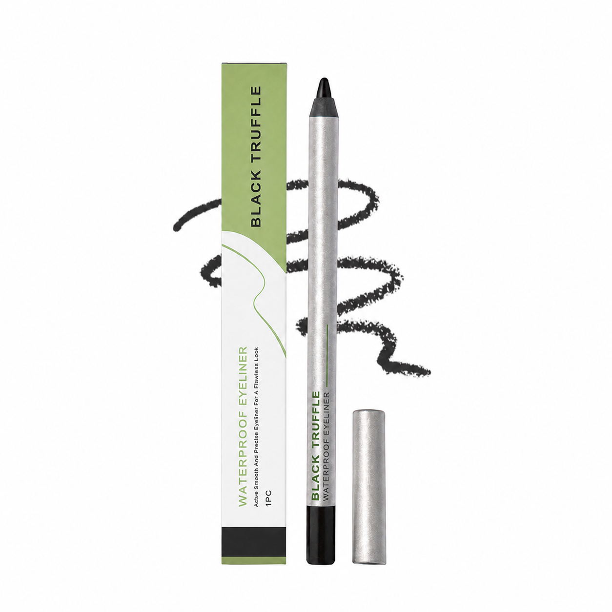 Waterproof Precision Eyeliner Pencil for Smooth, Smudge-Resistant Wear