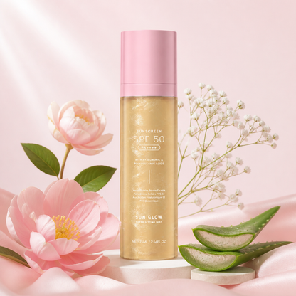 Hydrating Makeup Setting Spray for a Fresh, Dewy Finish