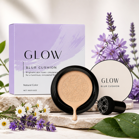 Color-Adapting Blur Cushion Foundation for a Natural Flawless Finish