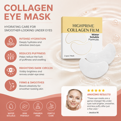 Collagen Eye Mask – Hydrating Care for Smoother-Looking Under Eyes