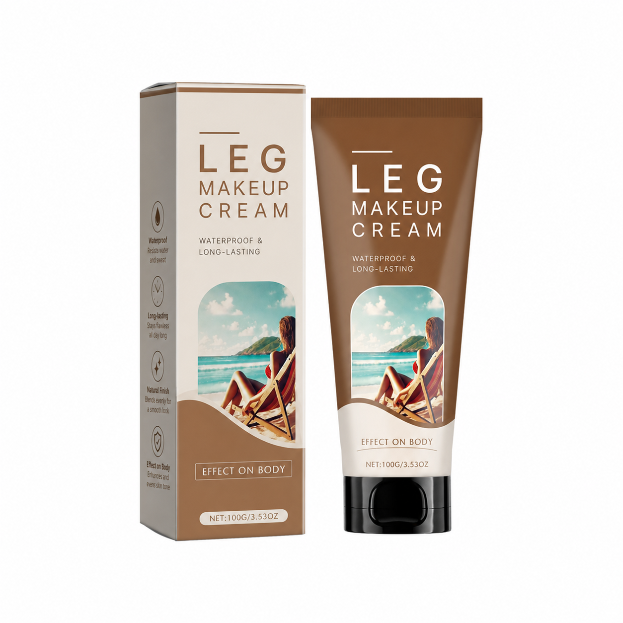 Body Makeup Concealer Cream – Lightweight Coverage For Smooth Looking Skin