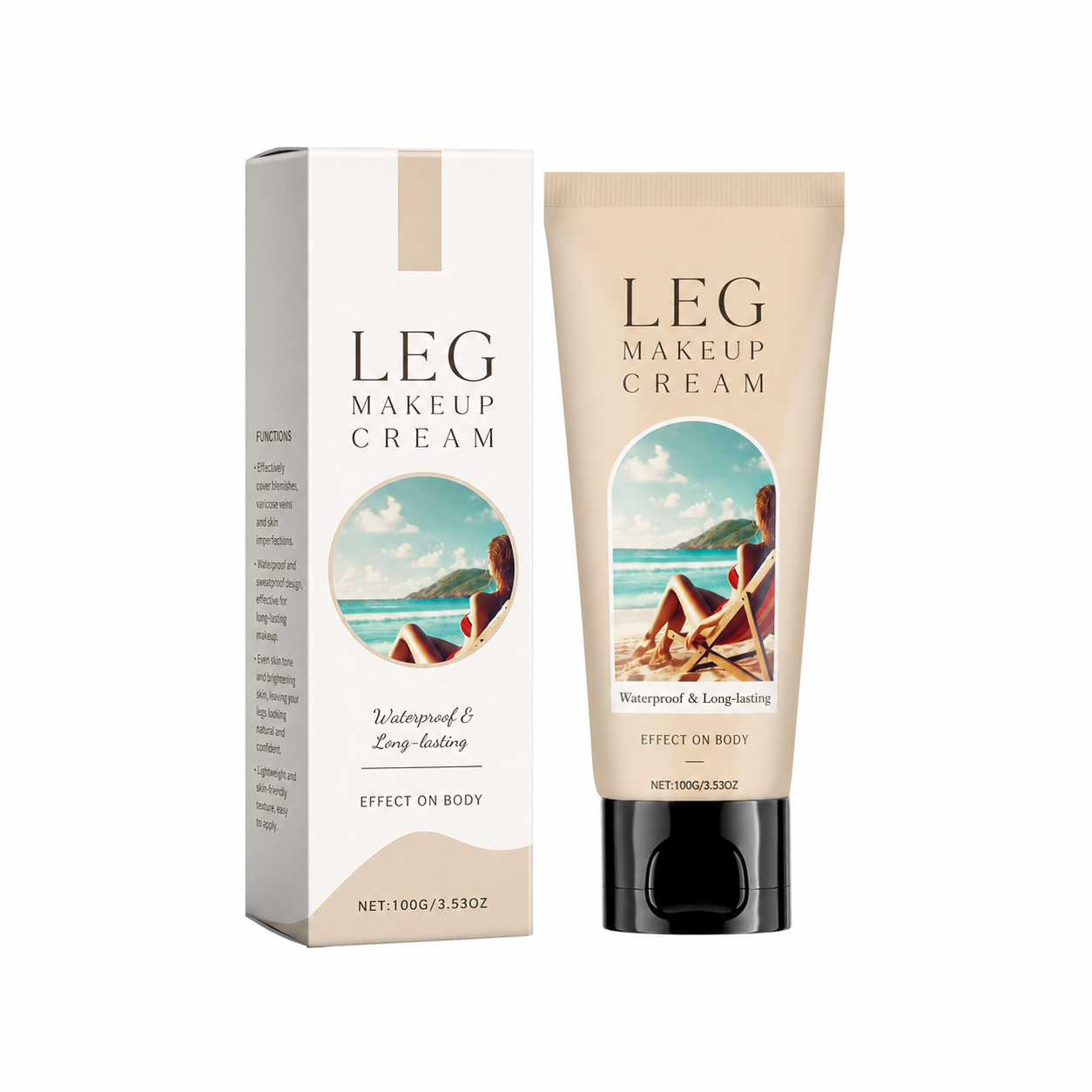 Body Makeup Concealer Cream – Lightweight Coverage For Smooth Looking Skin