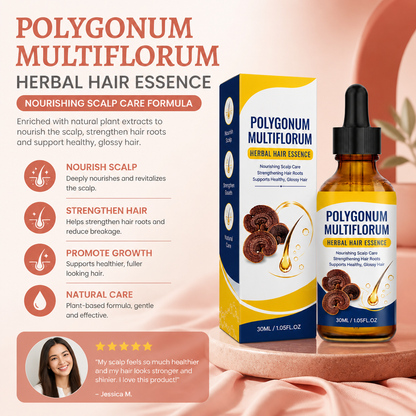 Polygonum Multiflorum Herbal Hair Essence – Nourishing Scalp Care Formula