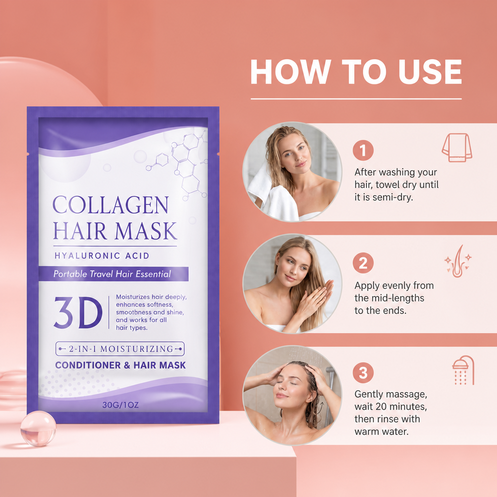 Hydrating Hair Mask – Deep Moisture Treatment for Smooth, Soft Hair