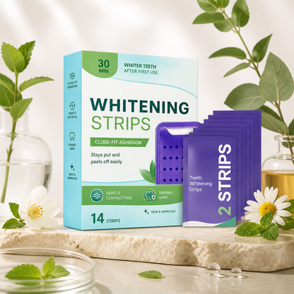 Teeth Whitening Strips – Gentle Formula For A Brighter Smile