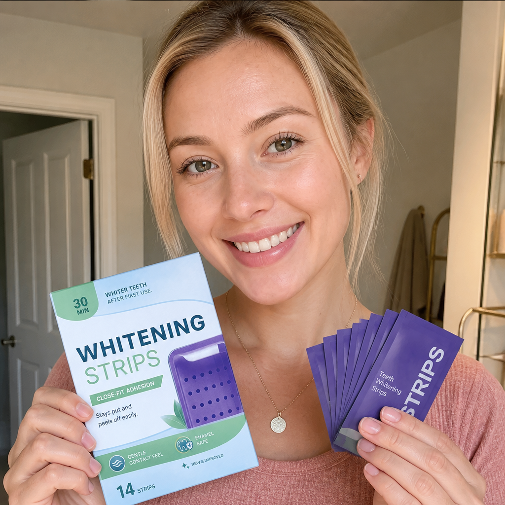 Teeth Whitening Strips – Gentle Formula For A Brighter Smile