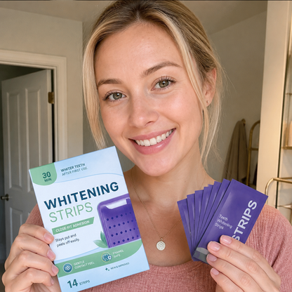 Teeth Whitening Strips – Gentle Formula For A Brighter Smile