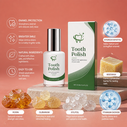Tooth Polish Serum – Enamel Care Formula for a Cleaner Smile
