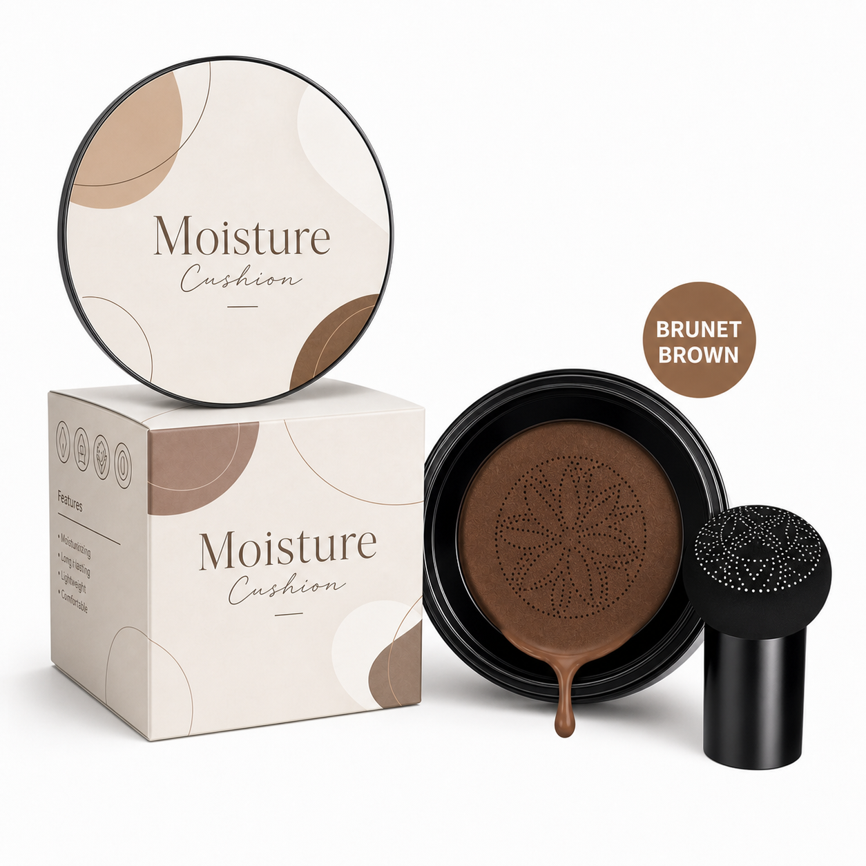 Bionic Cushion Foundation – Lightweight Coverage With Natural Finish