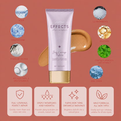 Body Coverage Perfecting Cream – Full Coverage Skin Enhancing Formula