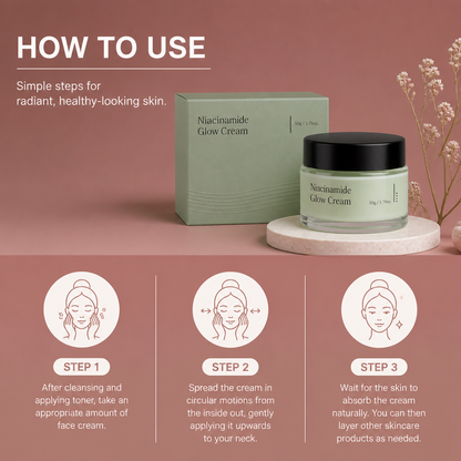 Niacinamide Brightening Face Cream – Hydrating Formula for Radiant Skin