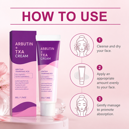 Arbutin & Tranexamic Acid Brightening Cream – Even Tone & Radiant Glow