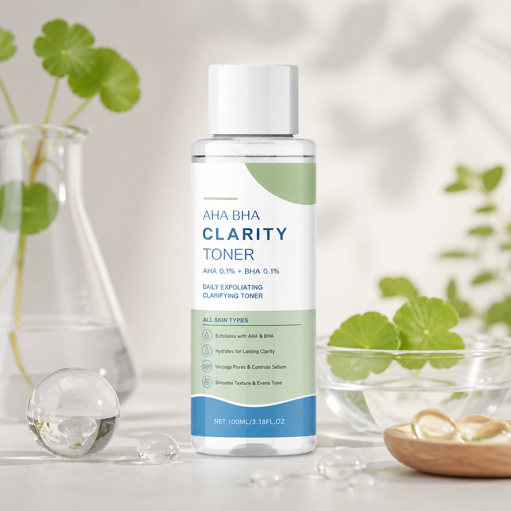 Clarifying Lactic Acid Toner – Smooth, Hydrated & Refined Looking Skin