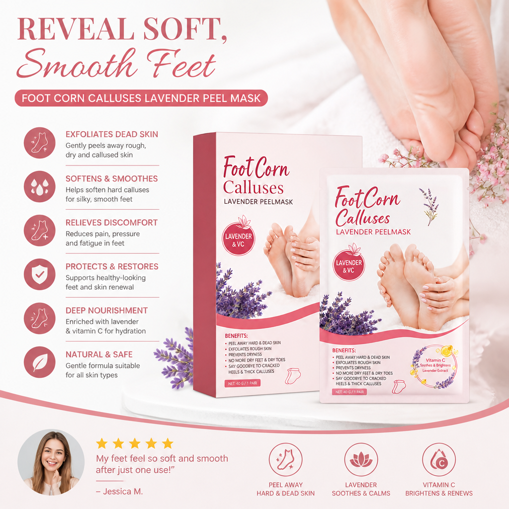 Exfoliating Foot Peel Mask – Soft, Smooth & Renewed Looking Feet