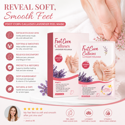 Exfoliating Foot Peel Mask – Soft, Smooth & Renewed Looking Feet