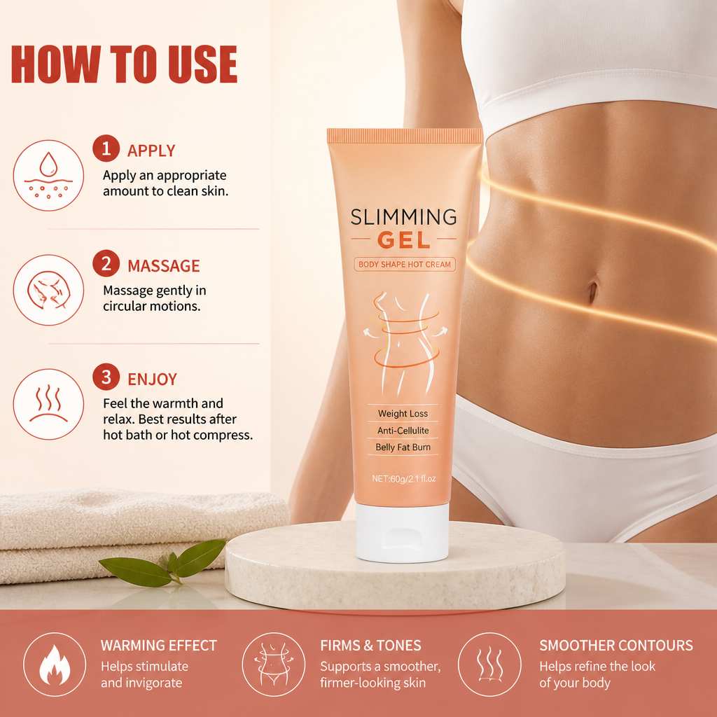 Warming Body Massage Gel – Firm-Looking Skin & Smoother Contours