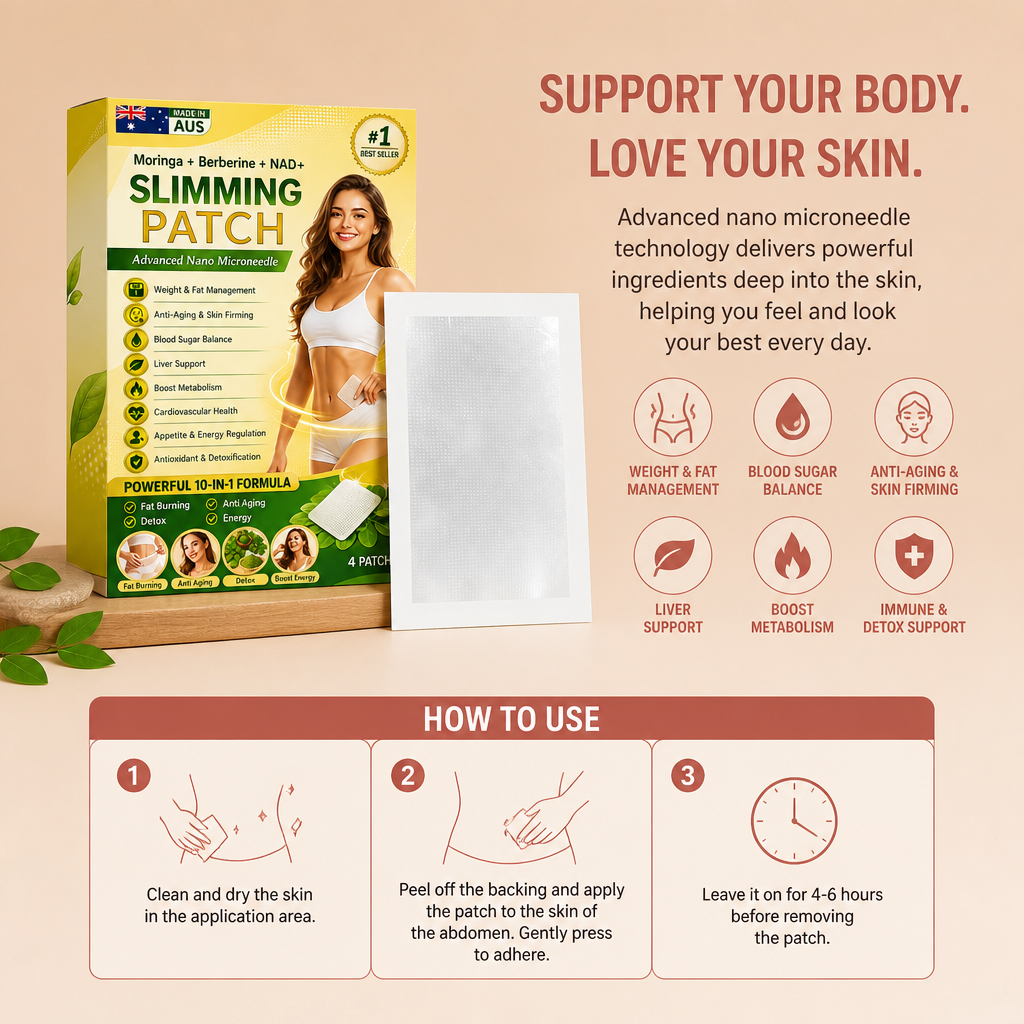 Microneedle Body Patch – Daily Support for Smooth, Firm-Looking Skin
