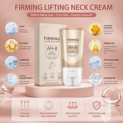 Firming Neck Cream Roller – Hydrating Care for Smooth-Looking Skin