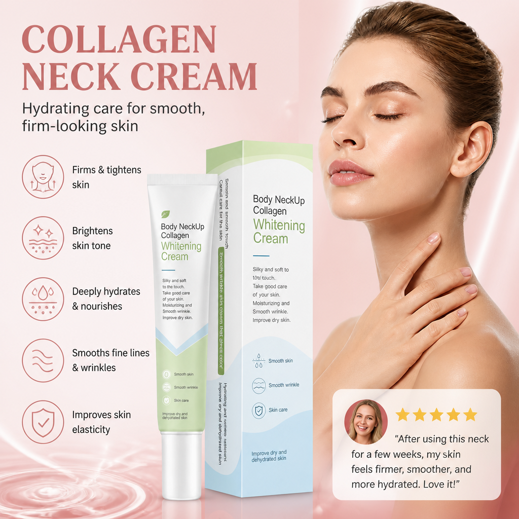 Collagen Neck Cream – Hydrating Care for Smooth, Firm-Looking Skin