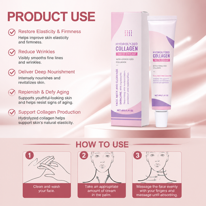 Hydrolyzed Collagen Neck Cream – Nourishing Care for Firmer-Looking Skin