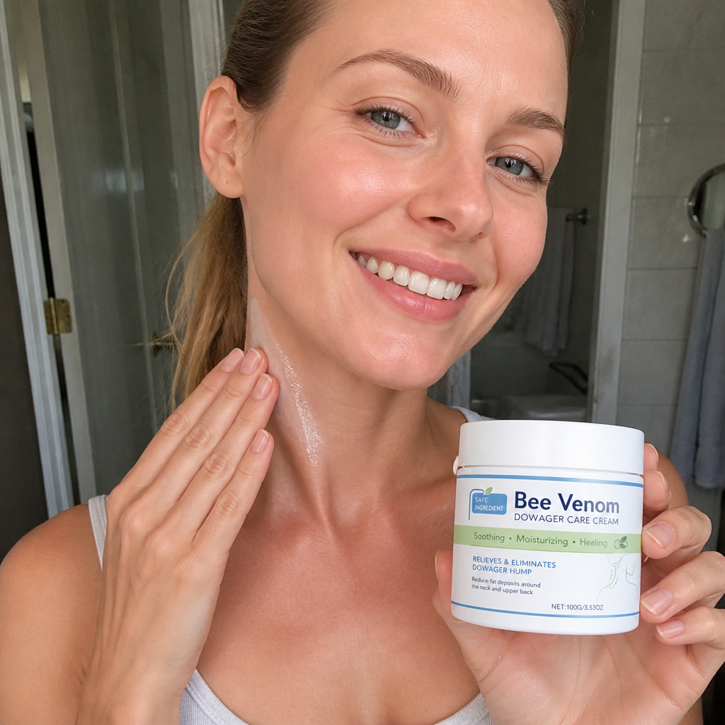 Bee Venom Neck Cream – Daily Moisture for Smoother, Radiant-Looking Skin