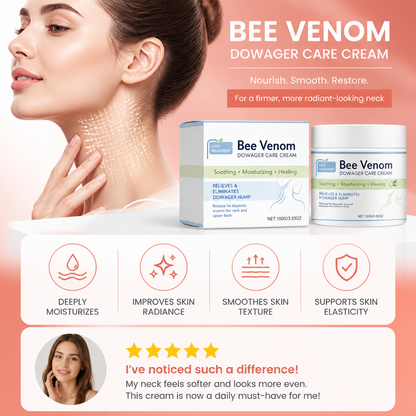 Bee Venom Neck Cream – Daily Moisture for Smoother, Radiant-Looking Skin
