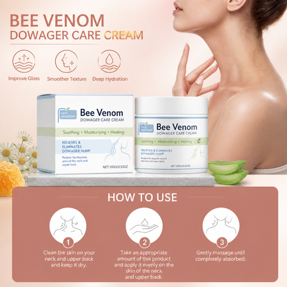 Bee Venom Neck Cream – Daily Moisture for Smoother, Radiant-Looking Skin