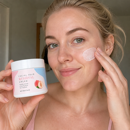 Gentle Facial Hair Removal Cream – Smooth Skin in Minutes