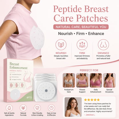 Peptide Breast Care Patches for Smooth, Hydrated Skin