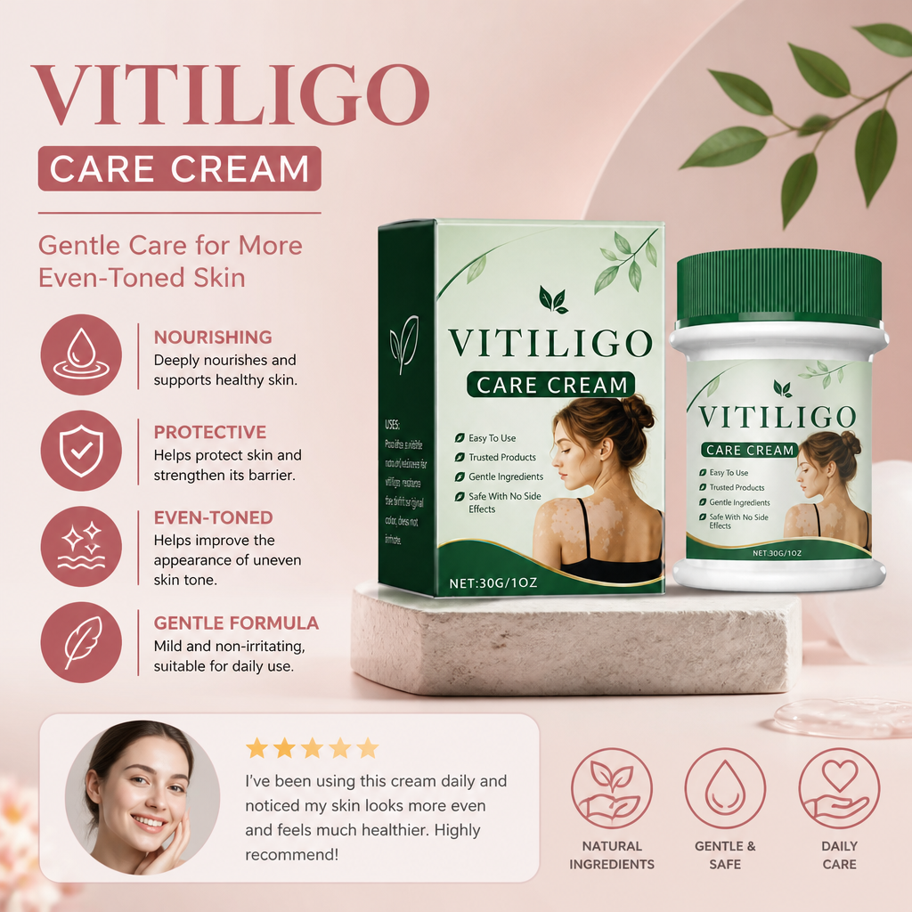 Vitiligo Care Cream – Nourishing Skin Care Formula for Uneven Skin Appearance