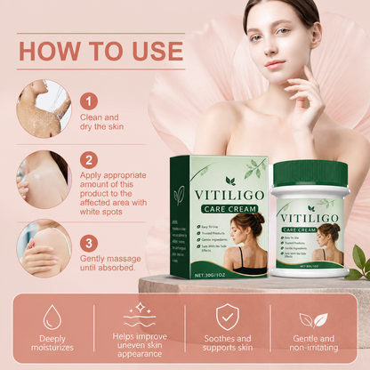 Vitiligo Care Cream – Nourishing Skin Care Formula for Uneven Skin Appearance