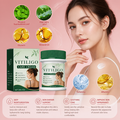 Vitiligo Care Cream – Nourishing Skin Care Formula for Uneven Skin Appearance