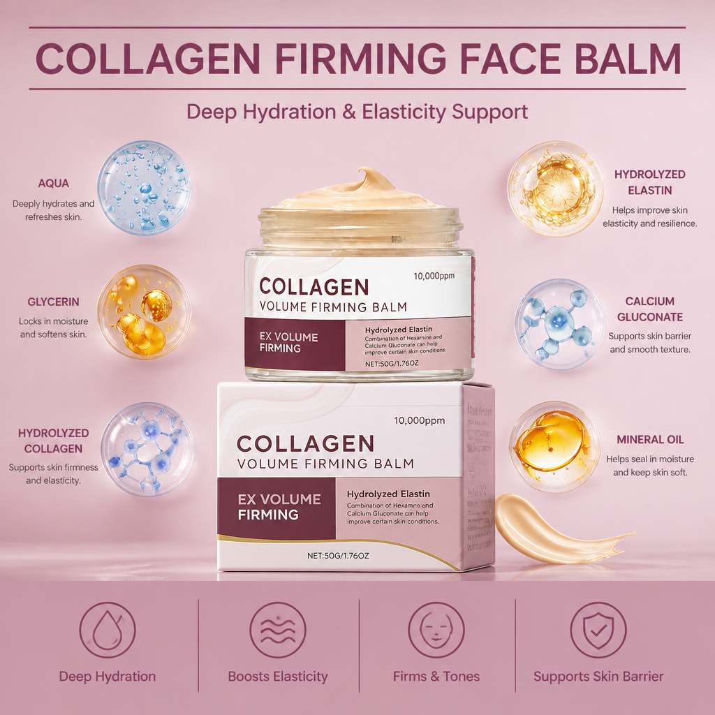 Collagen Firming Face Balm – Deep Hydration & Elasticity Support