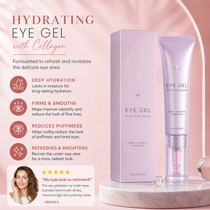 Hydrating Eye Gel with Collagen for Smooth, Refreshed-Looking Eyes