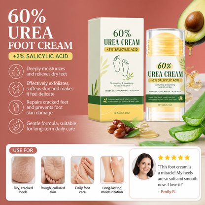 60% Urea Foot Cream – Intensive Care for Smooth, Soft Feet