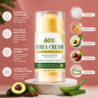 60% Urea Foot Cream – Intensive Care for Smooth, Soft Feet