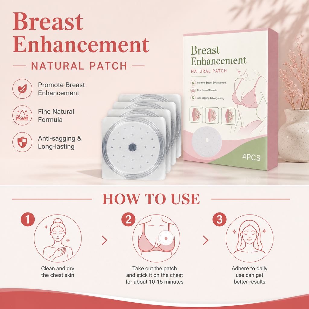 Peptide Breast Care Patches for Smooth, Hydrated Skin