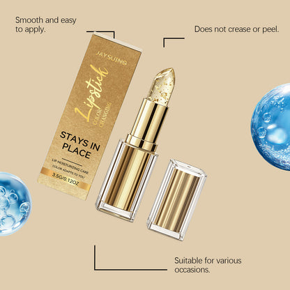 Hydrating Gold Lip Gloss – Long-Lasting Shine for Soft, Smooth Lips