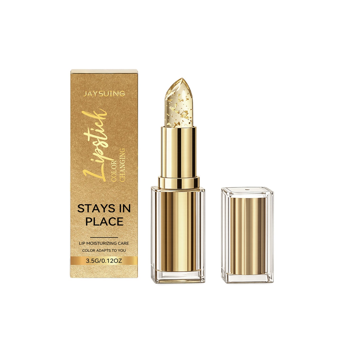 Hydrating Gold Lip Gloss – Long-Lasting Shine for Soft, Smooth Lips