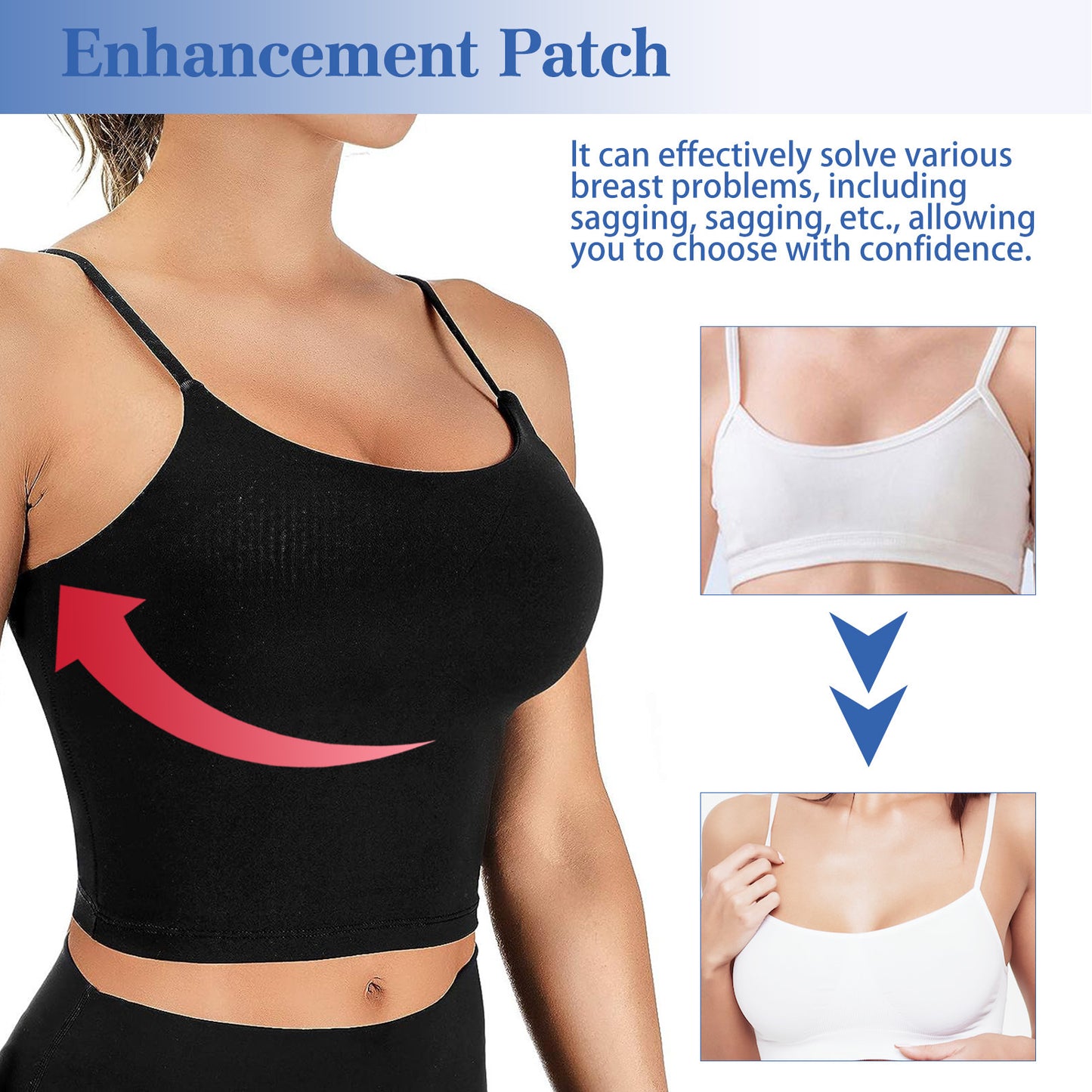 Botanical Moisturizing Breast Care Patches for Soft, Smooth Skin
