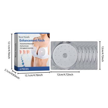 Botanical Moisturizing Breast Care Patches for Soft, Smooth Skin