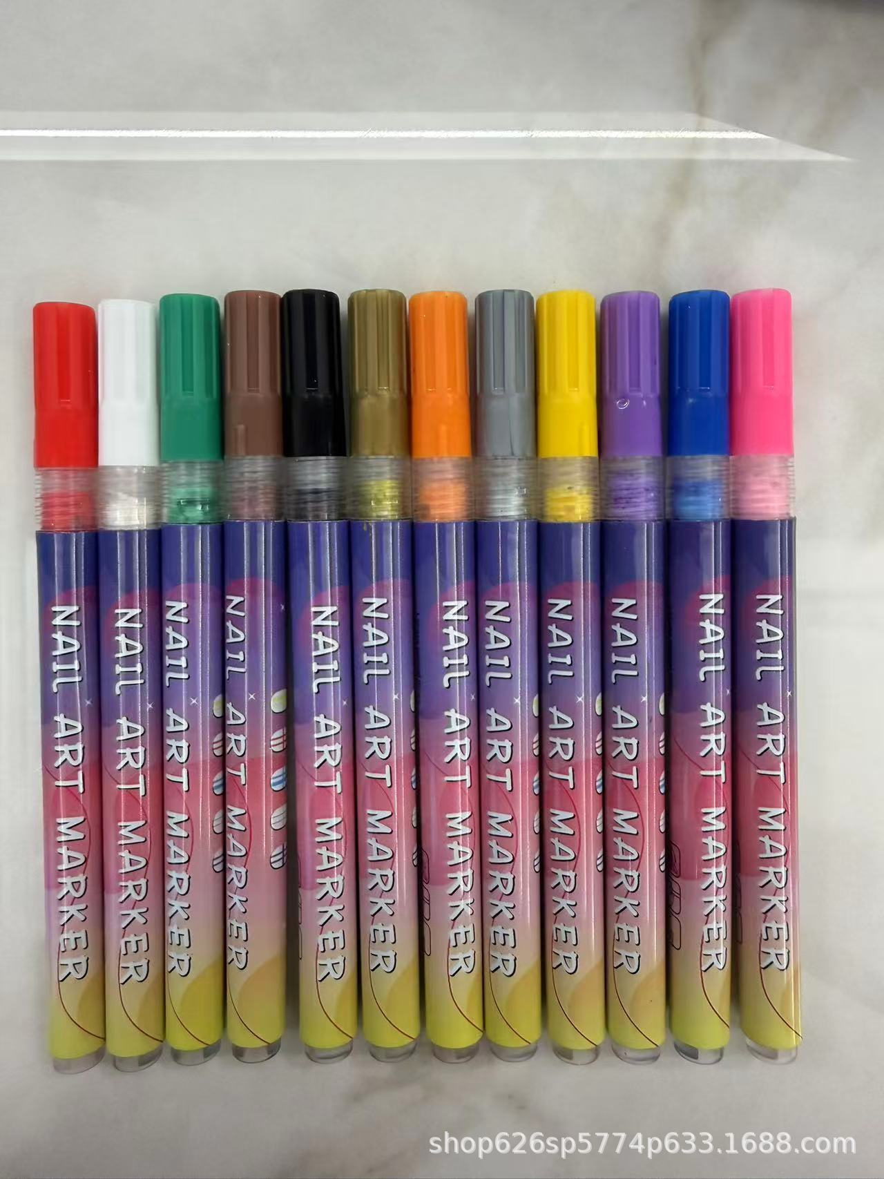 Precision Nail Art Pen – Create Vibrant Designs with Fine Tip Control