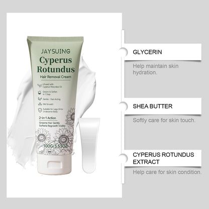 Cyperus Rotundus Hair Removal Cream – Gentle Formula For Smooth Skin