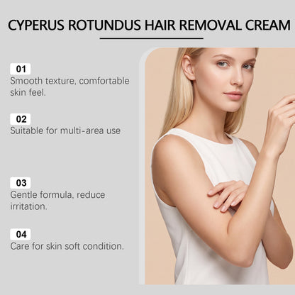 Cyperus Rotundus Hair Removal Cream – Gentle Formula For Smooth Skin